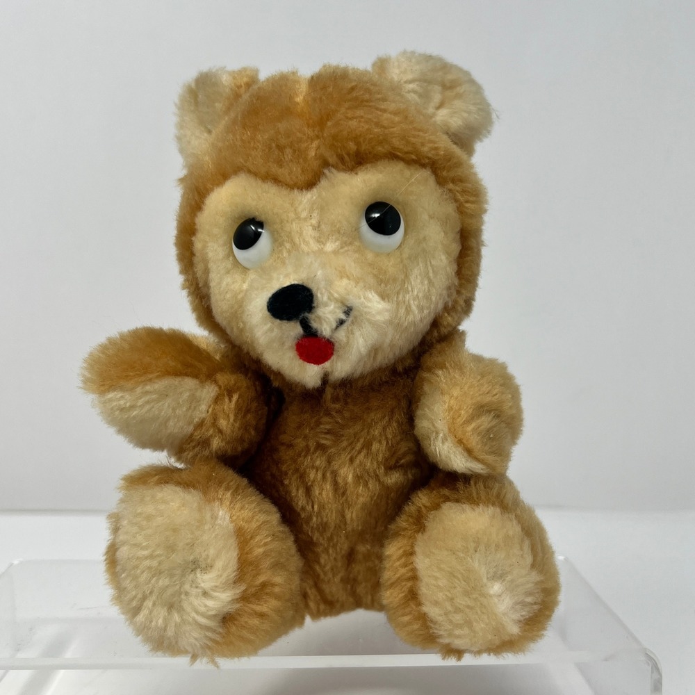 Dakin Honey Cub Bear Plush 1975 Stuffed Animal 6"‎ Brown Tan Vintage Style Toy